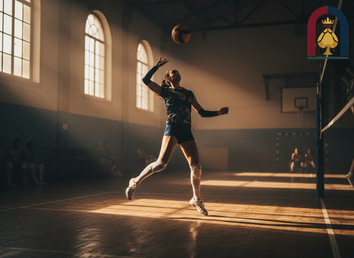 Interface de apostas exibindo seleções de handicap de sets e pontos para voleibol.